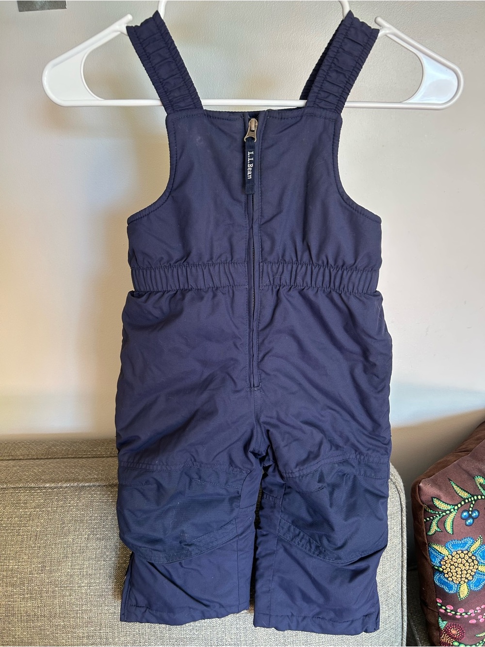 L.L. Bean Cold Buster Snow pants Bibs GUC 2t